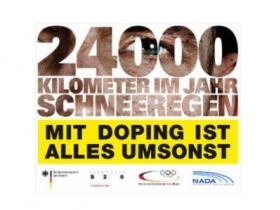 Präventionskampagne „Mit Doping ist alles umsonst“ gestartet 