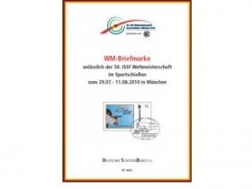 DSB kreiert WM-Briefmarke und Sonderstempel 