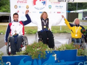 Manuela Schmermund Weltmeisterin in Zagreb