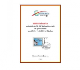DSB kreiert WM-Briefmarke und Sonderstempel 