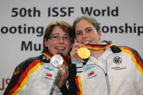 Gold und Silber für deutsche Sportgewehr-Damen