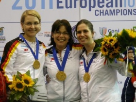 Sonja Pfeilschifter und DSB-Team Europameister 2011 