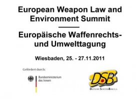 Europäische Waffenrechts- und Umwelttagung in Wiesbaden