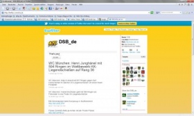 Aktuelle Kurzmeldungen über Twitterkanal des DSB
