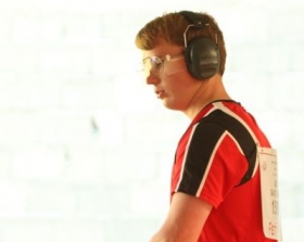 Aaron Sauter Europameister mit der Sportpistole