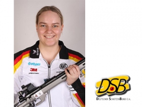 Amelie Kleinmanns Europameisterin mit dem Sportgewehr