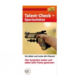 Talent Check Aktion während der DM 2016