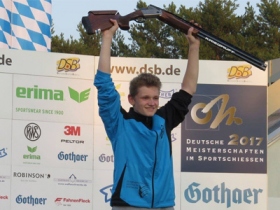 Malte Tolles zum Nachwuchsschützen des Jahres geehrt