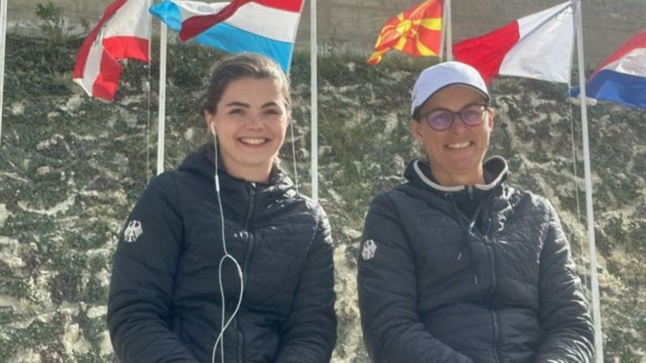 Foto: DSB / Christine Wenzel (rechts) wird in Kairo am Start sein, Nele Wißmer legt dort eine Pause ein.