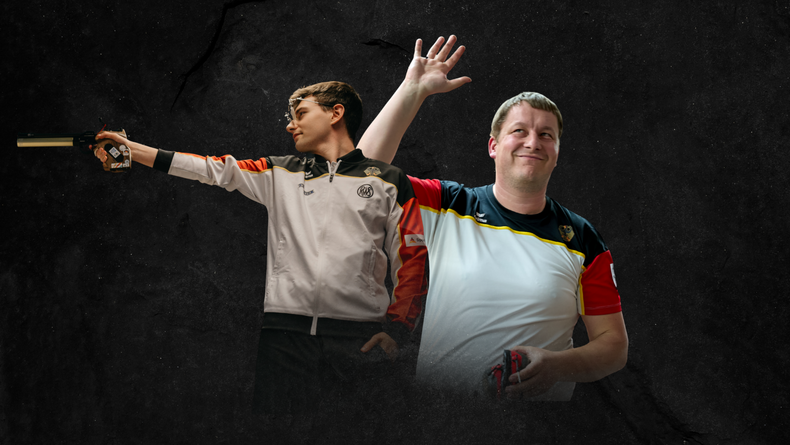 Fotos / Lisa Pickl / Olympioniken-Duell im Viertelfinale! Robin Walter (Hambrücken) und Christian Reitz (Kriftel) treten gegeneinander auf Position eins an. Fotos / Lisa Pickl / Olympioniken-Duell im Viertelfinale! Robin Walter (Hambrücken) und Christian Reitz (Kriftel) treten gegeneinander auf Position eins an.