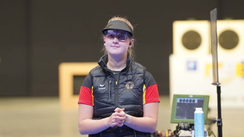 Foto: ESC / Aileen Pitschke, auf dem Bild bei ihrem Silber-Triumph bei der EM 2025, will bei der Heim-WM das abrufen, was sie sich in den letzten Jahren erarbeitet hat. Foto: ESC / Aileen Pitschke, auf dem Bild bei ihrem Silber-Triumph bei der EM 2025, will bei der Heim-WM das abrufen, was sie sich in den letzten Jahren erarbeitet hat.