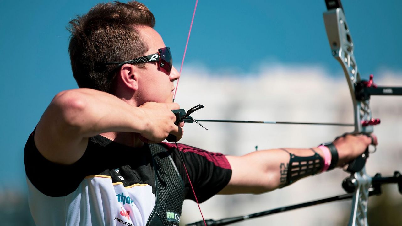 Foto: Archery Europe / Moritz Wieser schoss sich bei seiner ersten Männer-EM gleich aufs Podest.