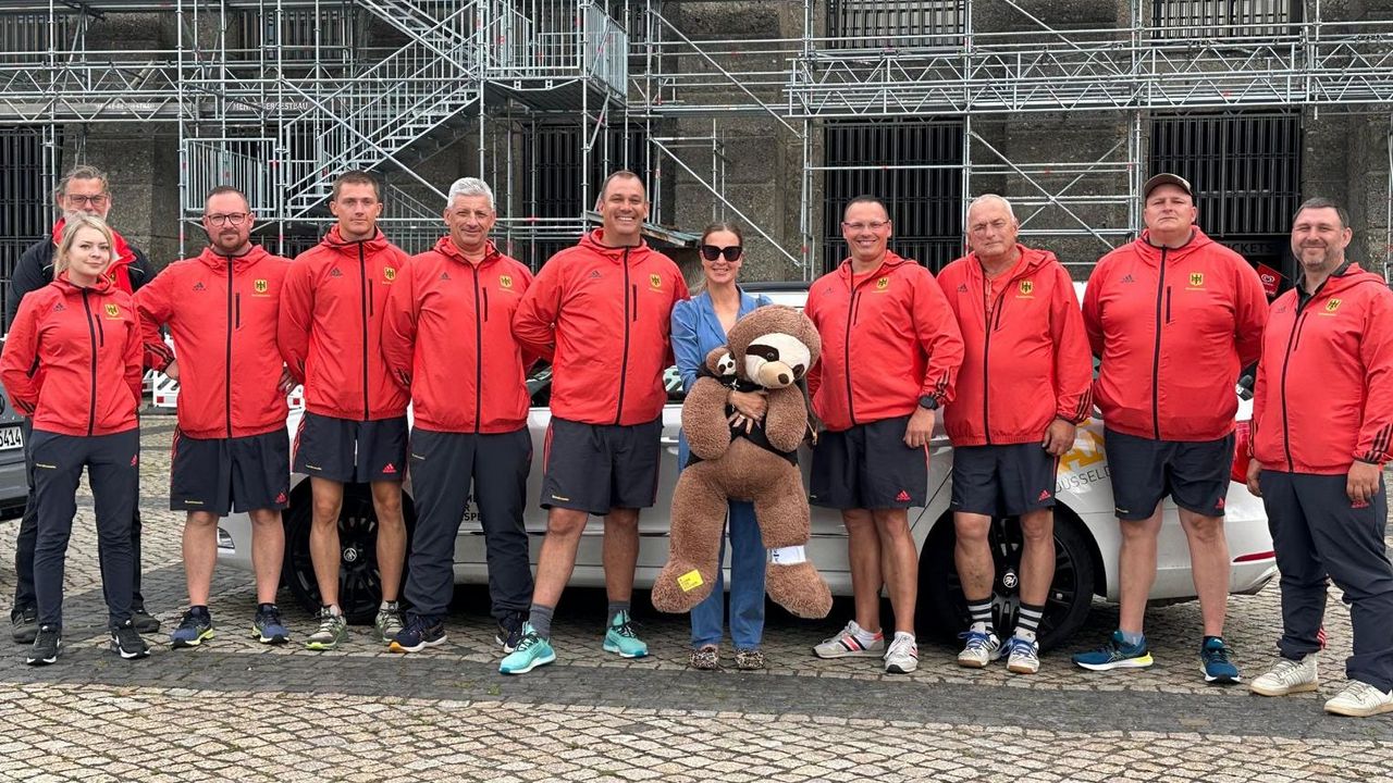 Foto: IG / Das deutsche Bogenteam bei den Invictus Games (einige Athleten fehlen auf dem Bild) freut sich auf die Wettkämpfe.