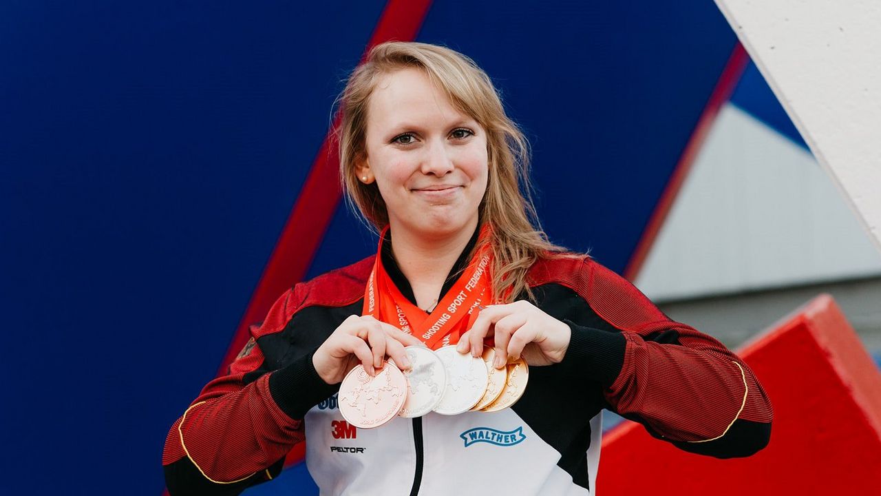 Bild: DSB / Lehramtsstudentin Isabella Straub holte bei der WM 2018 nicht nur den Quotenplatz für Tokio 2020, sondern auch noch fünf Medaillen.