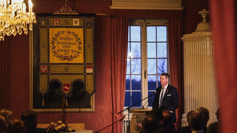 Foto: Sebastian Buff / Prinz Hubertus von Sachsen-Coburg und Gotha ist der fünfte Protektor in der Geschichte des Deutschen Schützenbundes.