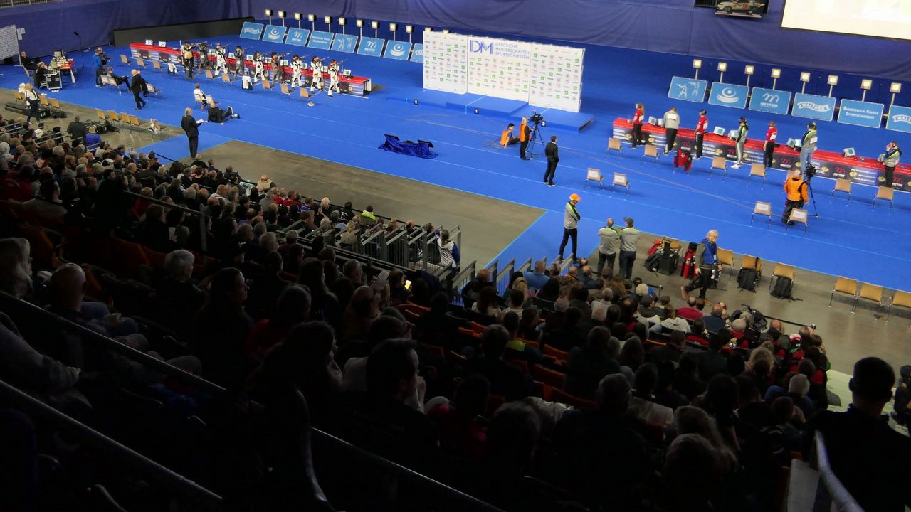 Foto: DSB / Prächtige Kulisse in der ratiopharm arena: Das Bundesligafinale 2023 in Neu-Ulm.