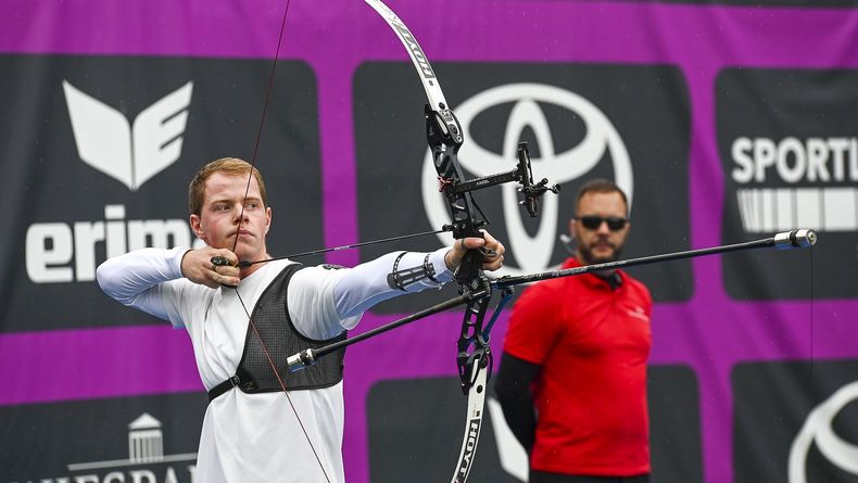 Foto: Eckhard Frerichs / Behielt trotz Rückstandes die Nerven und gewann am Ende seinen ersten Meistertitel bei den Männern: Mathias Kramer.
