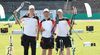 Foto: WAE / Beim Youth Cup in Ruse gewann das Compound-Trio Simon Moritz, Fabio Alex und Noah Nuber (v.l.) Gold im Team-Wettbewerb sowie alle drei Medaillen im Einzel und schoss sich damit in eine Mitfavoritenrolle für die EM.