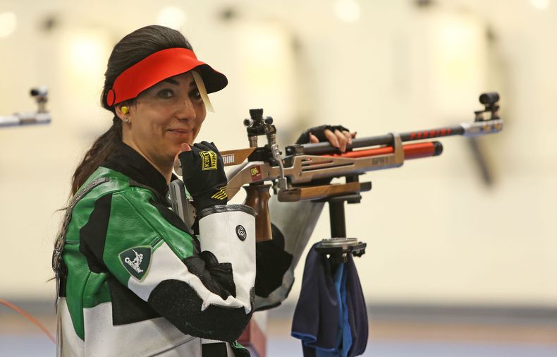 Foto: DSB / Ein Lachen für Tokio 2020: Die Syrerin Khaoula will im nächsten Jahr bei den Olympischen Spielen dabei sein.