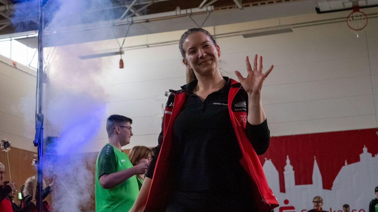 Foto: Hitzhofen-Oberzell / Doreen Vennekamp und die SGi Waldenburg sind u.a. Gastgeber im Süden und begrüßen fünf andere Teams in der eigenen Halle.