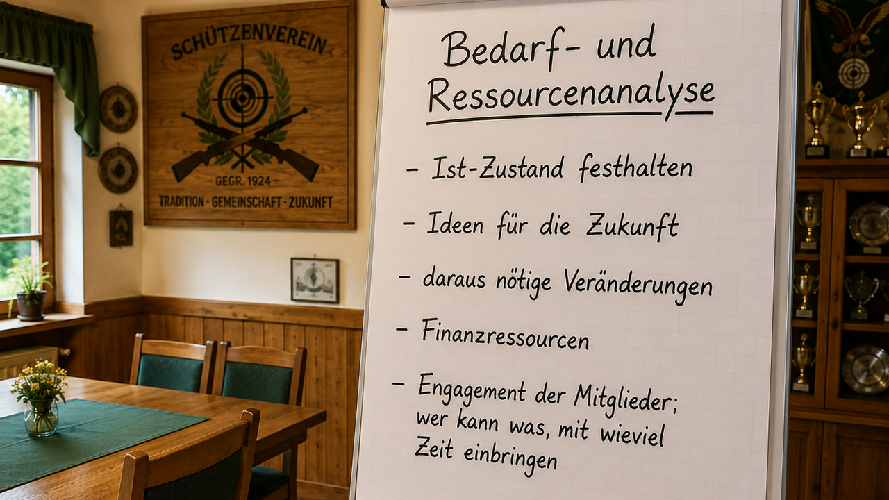 Das DSB-Ehrenamtskonzept: Schritt 2 - Bedarfs- und Ressourcenanalyse 
