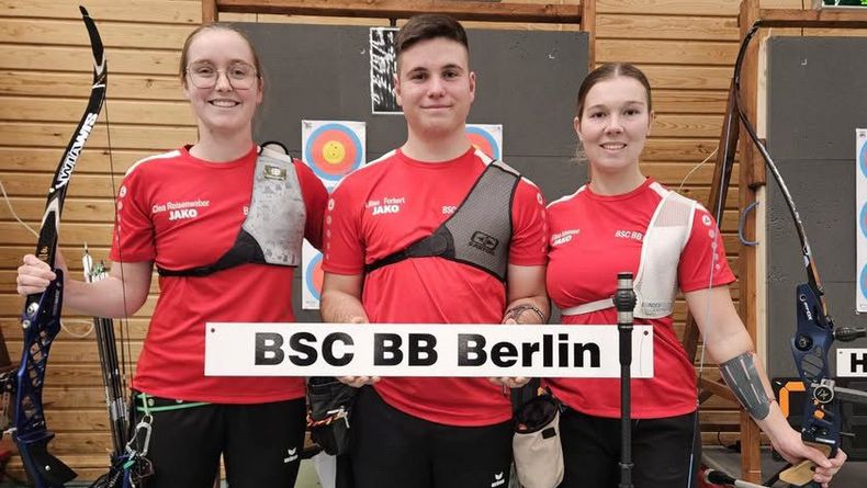 Foto: BSC BB Berlin / Stark unterwegs am Wochenende: Clea Reisenweber, Lilian Forkert und Elina Idensen. Foto: BSC BB Berlin / Stark unterwegs am Wochenende: Clea Reisenweber, Lilian Forkert und Elina Idensen.