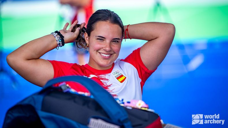 Foto: World Archery / Elia Canales erlebte international zuletzt einen wahren Höhenflug mit EM-Silber im Einzel, Olympia-Teilnahme und WM-Gold im Mixed. Foto: World Archery / Elia Canales erlebte international zuletzt einen wahren Höhenflug mit EM-Silber im Einzel, Olympia-Teilnahme und WM-Gold im Mixed.