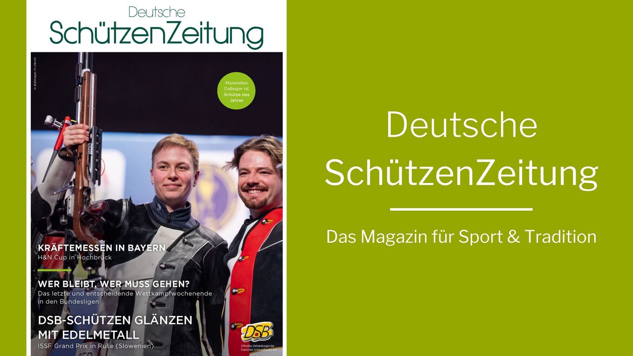 Deutsche SchützenZeitung: Maximilian Dallinger ist Schütze des Jahres 2025