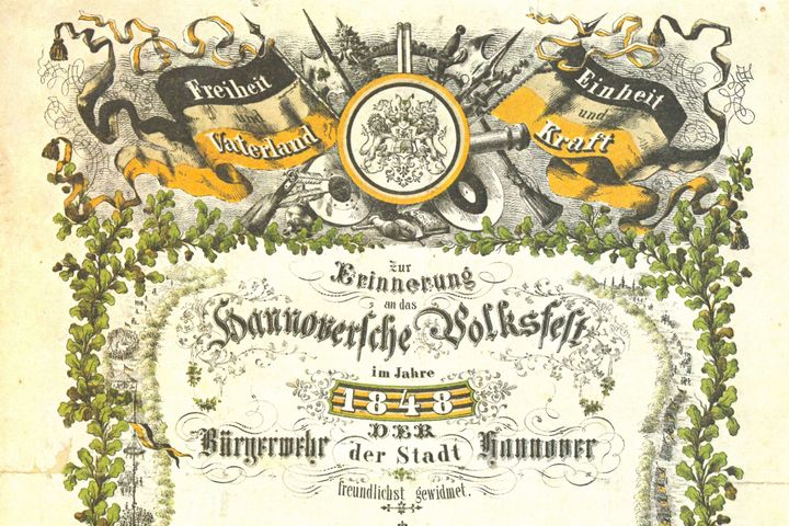 Hannover Bürgerwehr, 1848