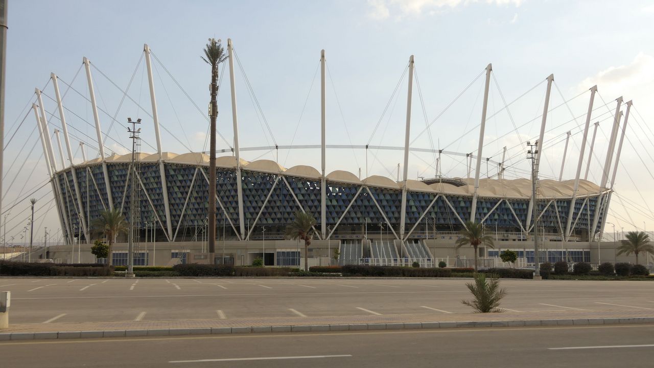Foto: DSB / Das imposante Misr-Stadion ist eine der Pracht-Bauten auf dem Geländer der "Olympic City".