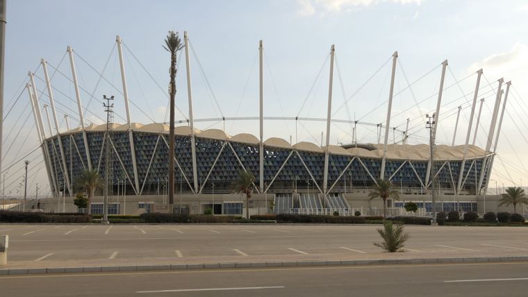 Foto: DSB / Das imposante Misr-Stadion ist eine der Pracht-Bauten auf dem Geländer der "Olympic City".