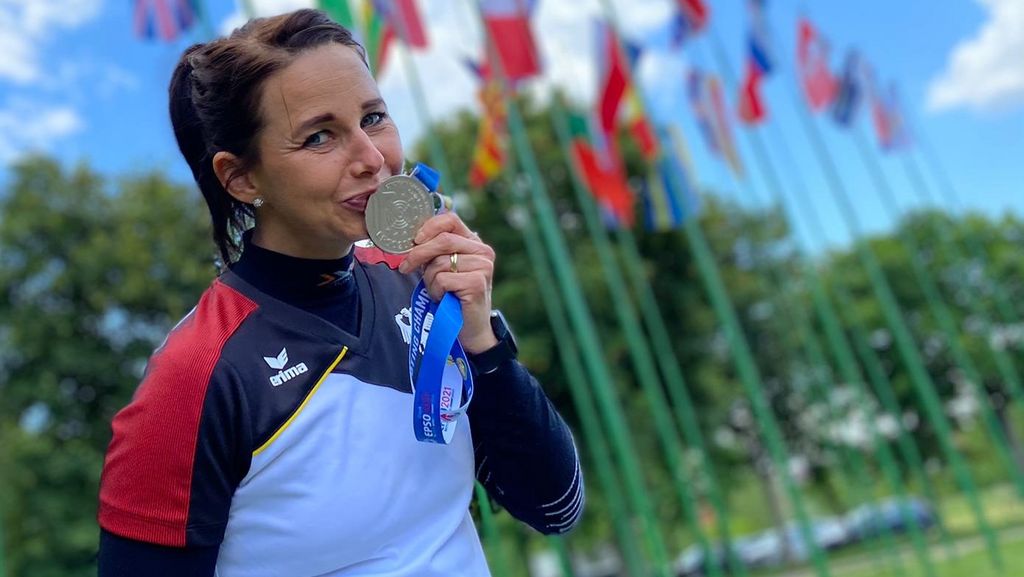 EM Osijek: Monika Karsch gewinnt die Silbermedaille