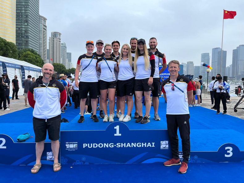 Foto: DSB / Das deutsche Team in Shanghai. Foto: DSB / Das deutsche Team in Shanghai.