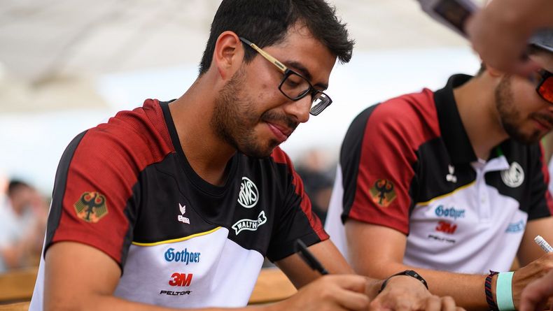 Foto: Eckhard Frerichs / Setzt den Schlusspunkt unter seine Karriere: Camilo Mayr. Foto: Eckhard Frerichs / Setzt den Schlusspunkt unter seine Karriere: Camilo Mayr.