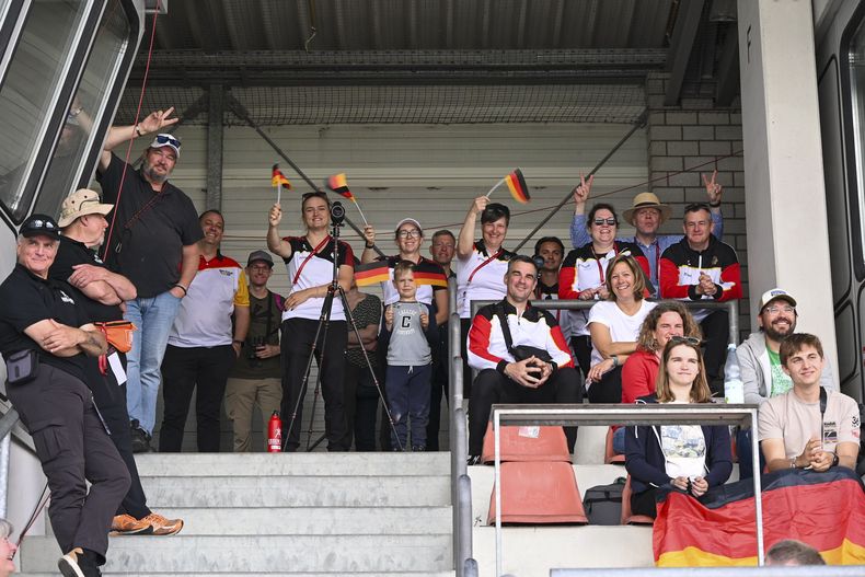 Foto: Eckhard Frerichs / Und Jubel bei den deutschen Teammitgliedern und Fans.