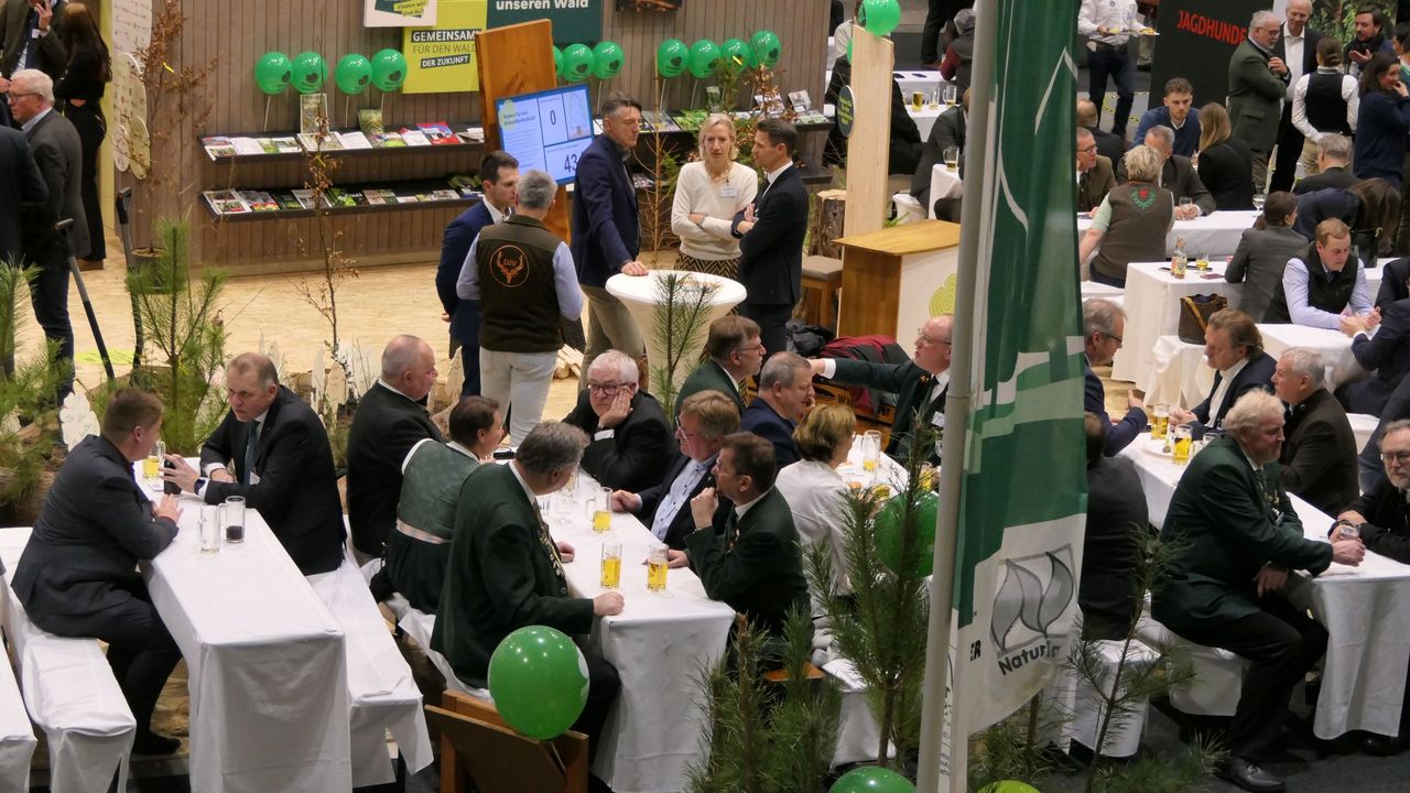 Parlamentarischer Abend Berlin: DSB, DJV und Aktionsbündnis Forum Natur bei der Grünen Woche