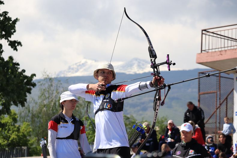 Foto: WAE / Knut Jacubczik und Lisa Lucks verloren erst im Stechen das Goldfinale gegen die Ukraine.