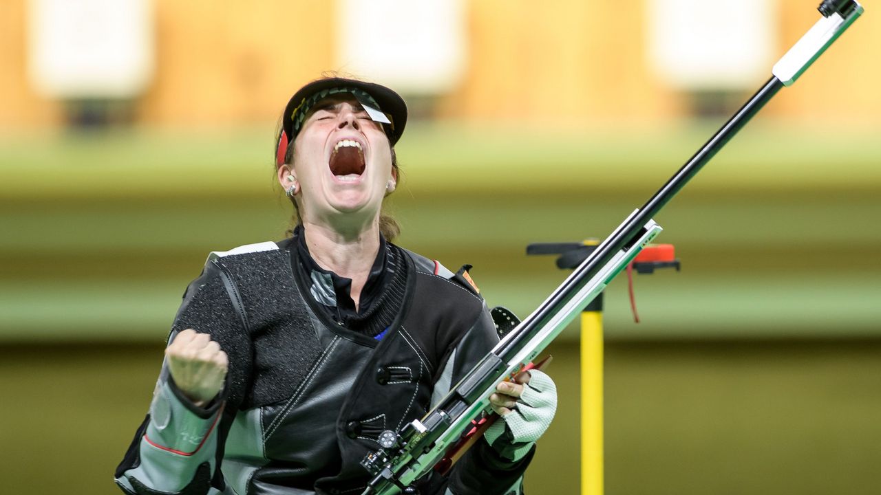 Bild: ISSF - Niccolo Zangirolami / Barbara Engleders unbändiger Wille war einer der Erfolgfaktoren für ihren Olympiasieg 2016 in Rio de Janeiro.