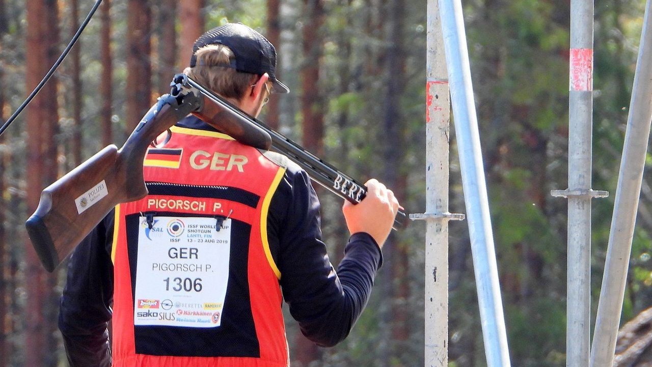 Foto: ISSF / Paul Pigorsch und die anderen deutschen Flintenschützen sind in Lahti im Einsatz.