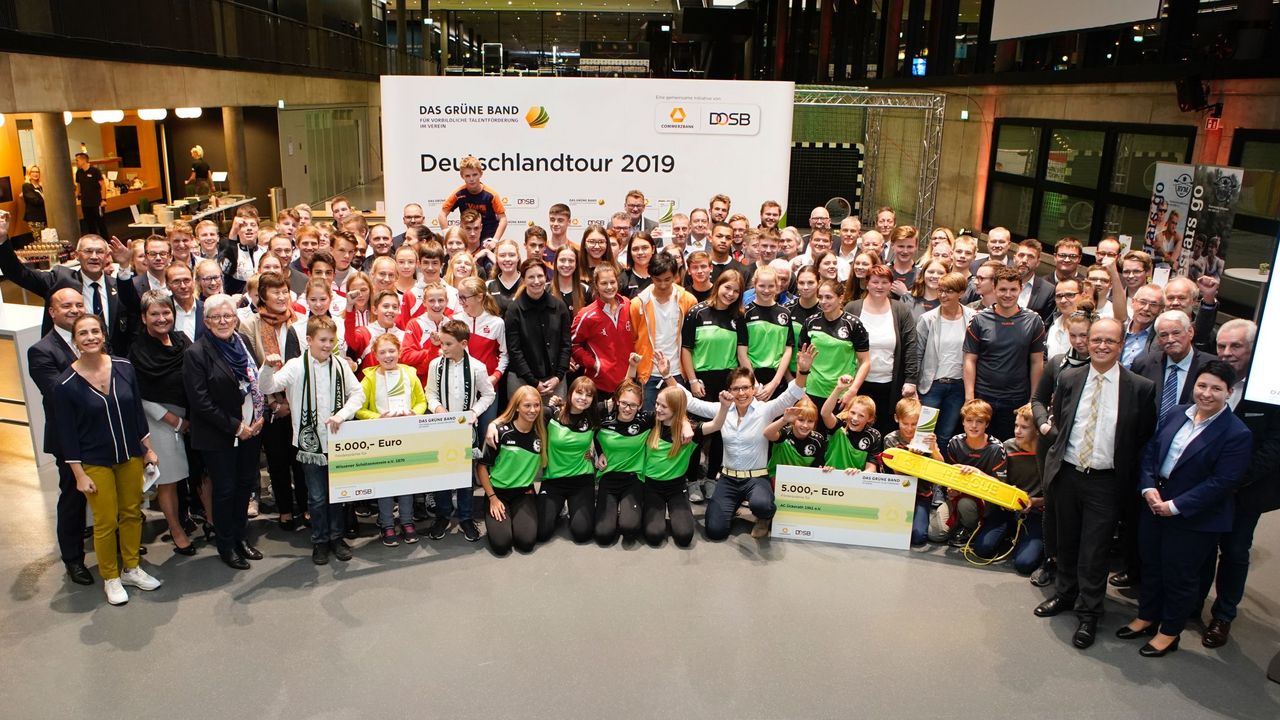 Foto: DOSB / 2019 wurden 50 Vereine ausgezeichnet, u.a. auch die Wissener Sportschützen.