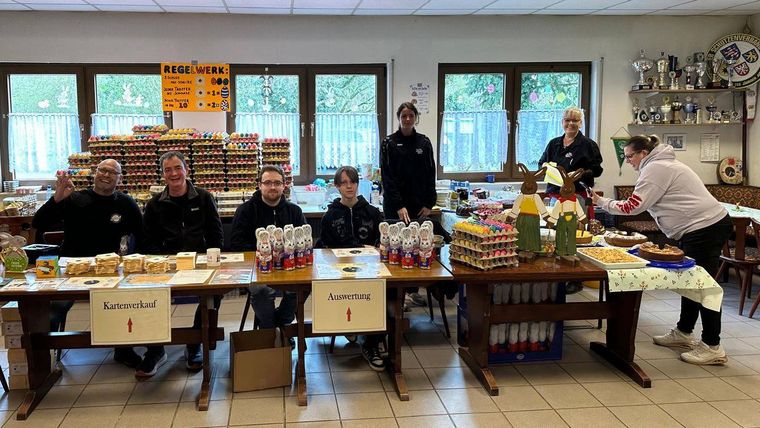 Foto: SV Tell Haßloch / "Eier, wir haben Eier!" So wir hier der Schützenverein Tell Haßloch haben sich die Schützenvereine deutschlandweit auf das Ostereierschießen vorbereitet.