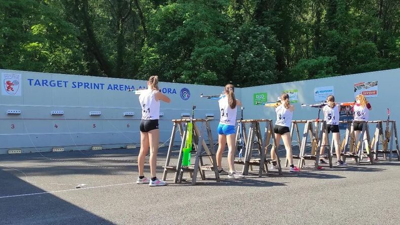 Foto: Team Target Sprint / Die Rennen werden immer mehr am Schießstand entschieden. Foto: Team Target Sprint / Die Rennen werden immer mehr am Schießstand entschieden.