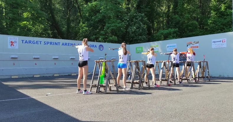 Foto: Team Target Sprint / Die Rennen werden immer mehr am Schießstand entschieden. Foto: Team Target Sprint / Die Rennen werden immer mehr am Schießstand entschieden.