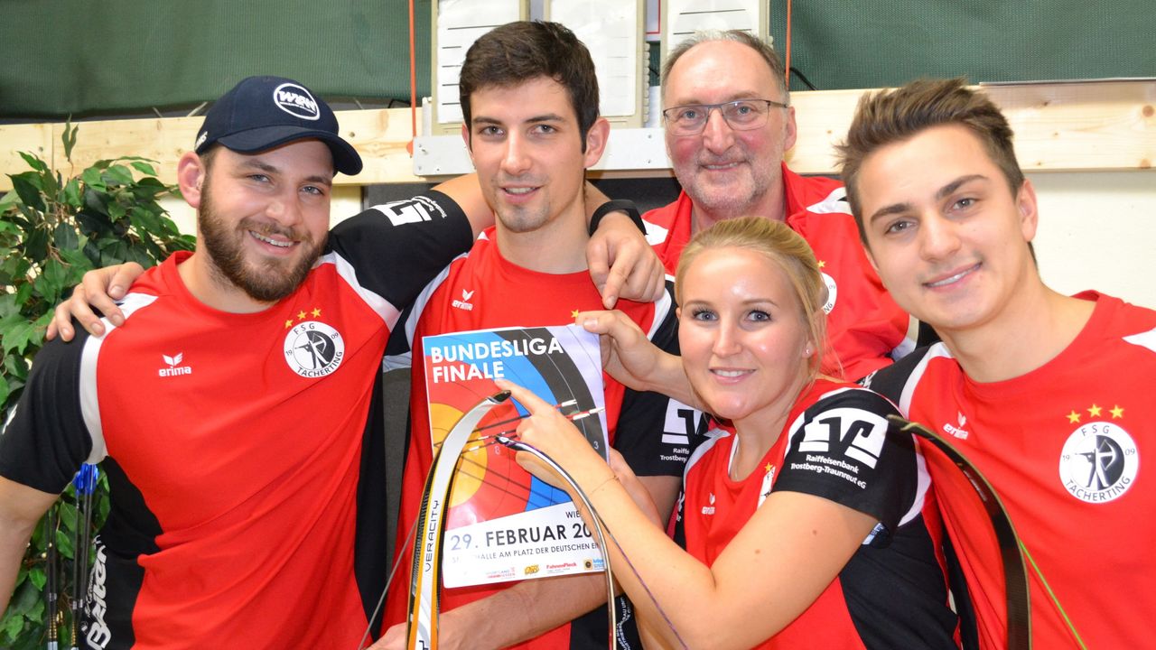 Foto: FSG Tacherting / Sicher beim Bundesligafinale in Wiesbaden dabei: Das Team der FSG Tacherting.