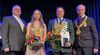 Foto: Nataly Kemmelmeier / Die neuen Majestäten Melissa Wilbert und Michael Piorr mit DSB-Präsident Hans-Heinrich von Schönfels und Stefan Rinke, DSB-Vizepräsident Jugend.