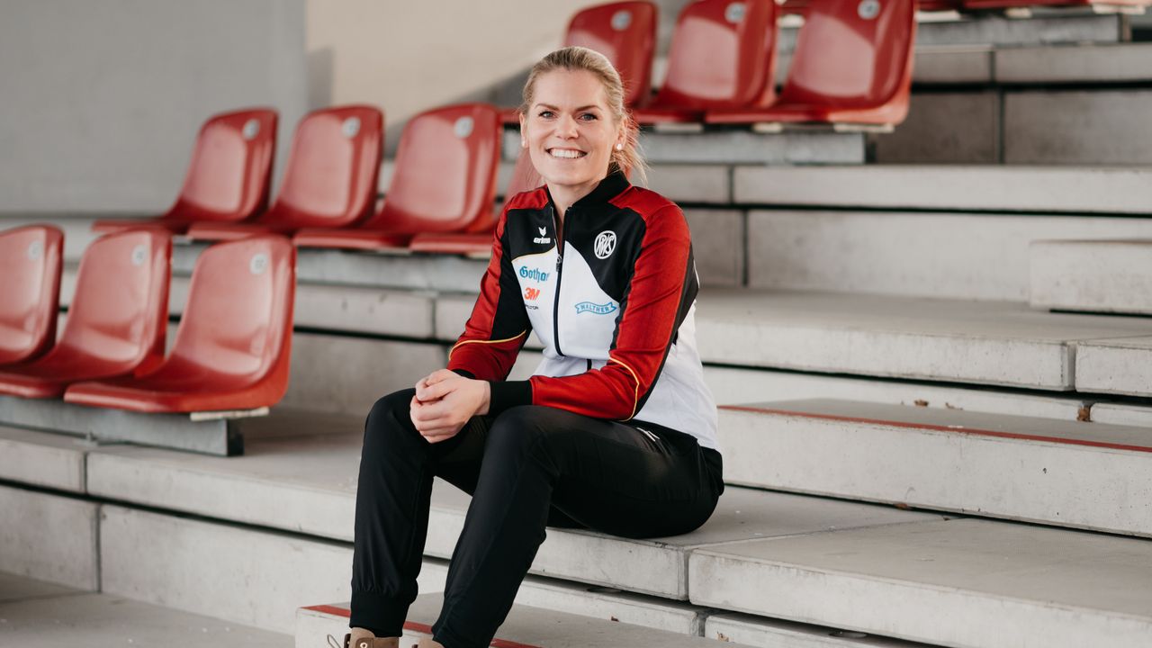 Foto: DSB / Hat gut lachen: Julia Simon agierte souverän in der EM-Qualifikation.