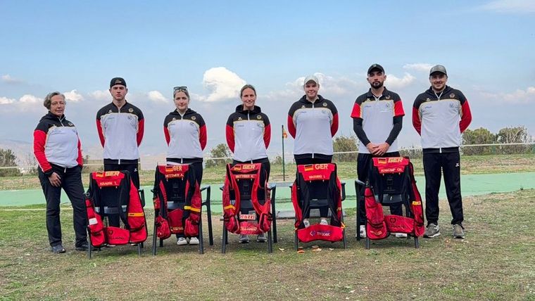 Foto: DSB / Die Skeet-Truppe, die für eine Woche das Klima in Malaga genoss.