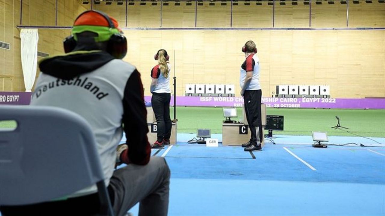 Foto: ISSF / Doreen Vennekamp und Christian Reitz haben beste Aussichten auf eine Teilnahme an den European Games