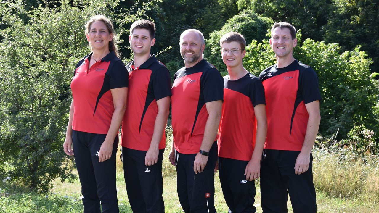 Foto: Burgschützen Büschfeld / Das Team der GK Burgschützen Büschfeld freut sich auf die erste Saison in der 1. Bundesliga.