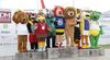Foto: Margrit Kunde / Eine tolle Aktion: Die Maskottchen-Olympiade bei der DM in München.